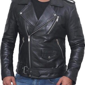 Epic Style Men Exclusive Vintage Biker Leather Jacket
