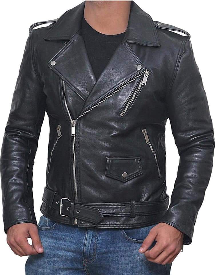 Epic Style Men Exclusive Vintage Biker Leather Jacket