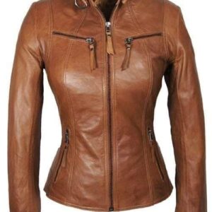 Epic Style Vintage Ladies Leather Jacket
