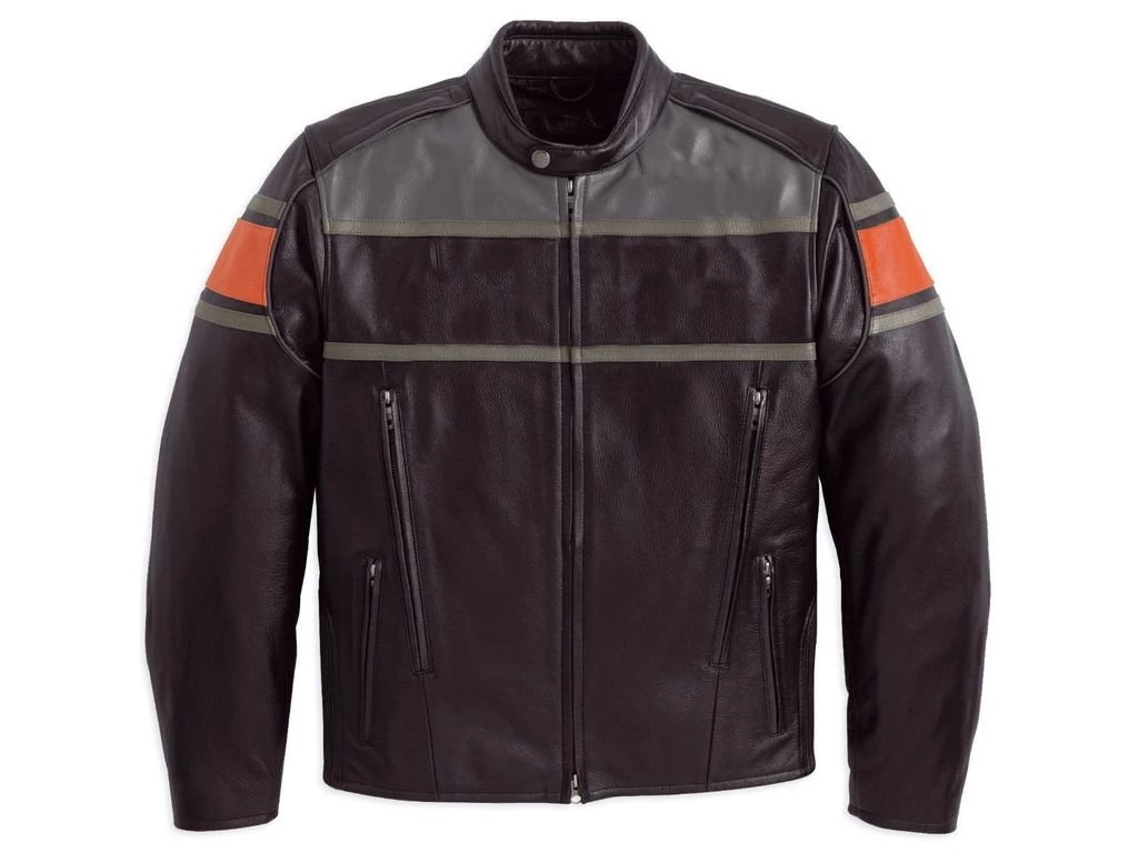 Exclusive Mens Rumble Motorcycle Genuine Leather Jacket