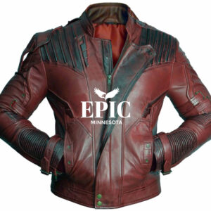 GUARDIANS OF THE GALAXY STAR LORD LEATHER JACKET