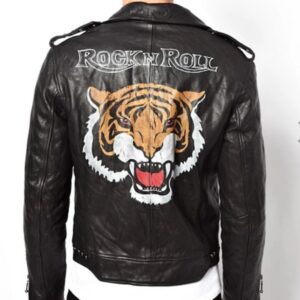 Rock N Roll Studded Leather Jacket